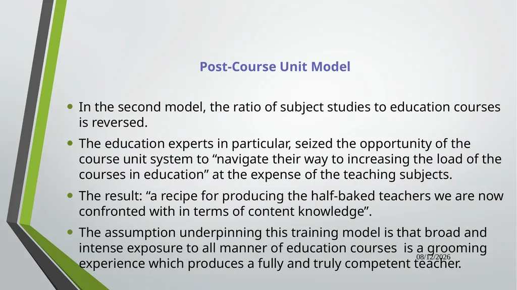 Dual Mandate: New Directions in Curriculum - slide 31 of 47