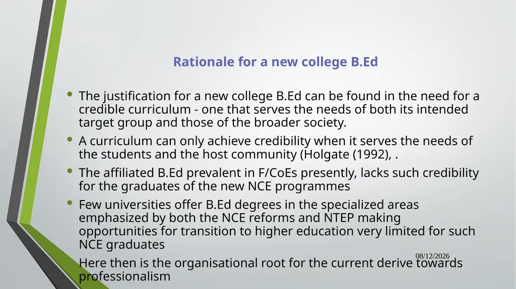 Dual Mandate: New Directions in Curriculum - slide 27 of 47