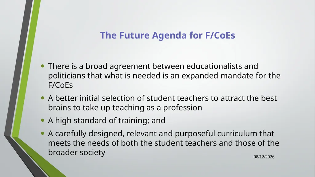 Dual Mandate: New Directions in Curriculum - slide 9 of 47