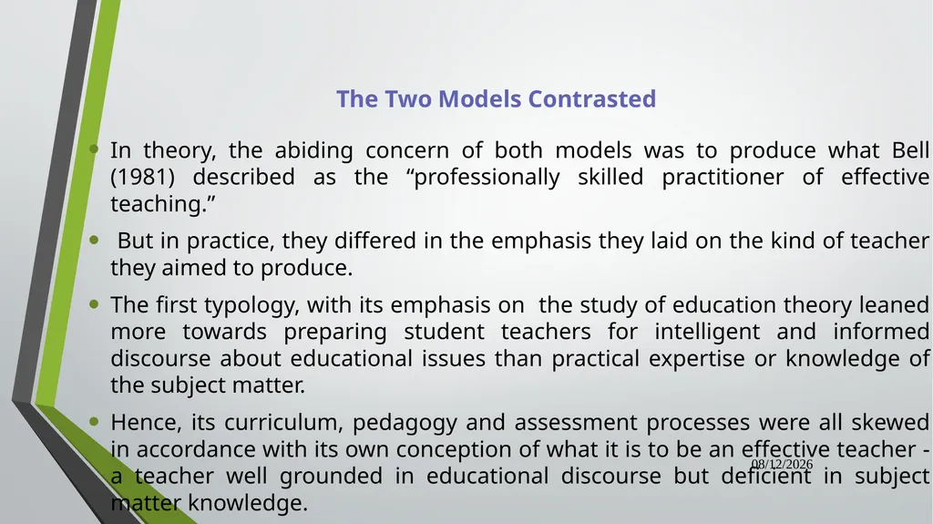 Dual Mandate: New Directions in Curriculum - slide 33 of 47