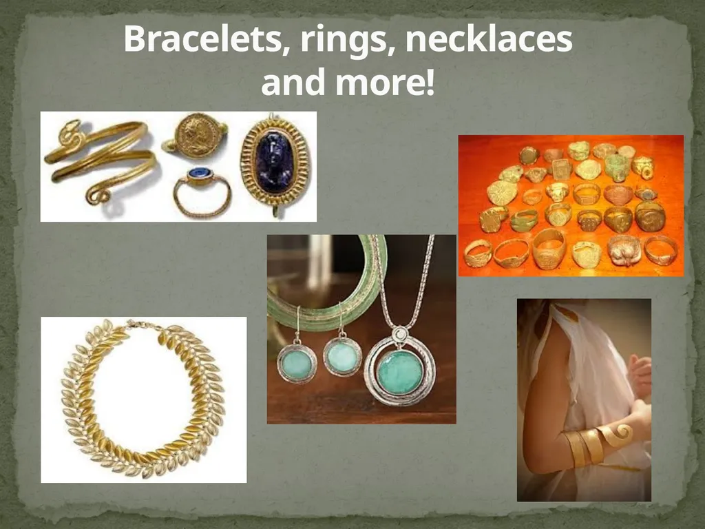 Jewellery tells a story about where the material - slide 3 of 6
