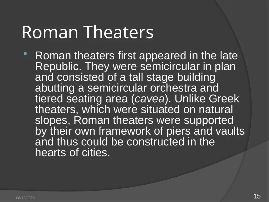 ROMAN CIVILIZATION Presented by, GROUP 11 ANCIENT - slide 15 of 29