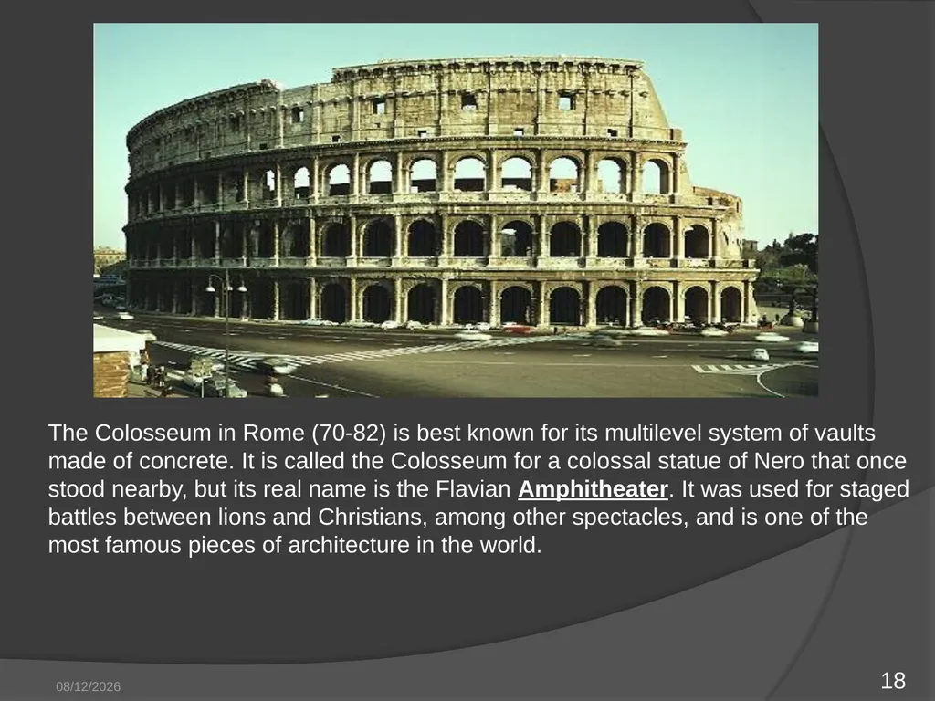 ROMAN CIVILIZATION Presented by, GROUP 11 ANCIENT - slide 18 of 29
