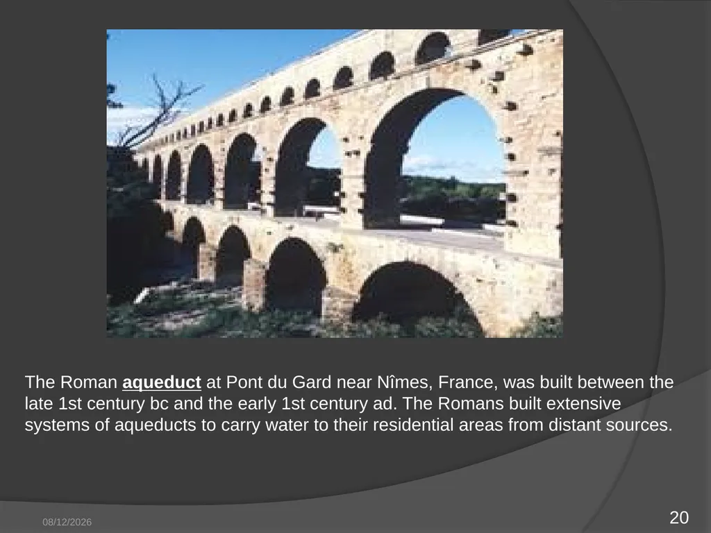 ROMAN CIVILIZATION Presented by, GROUP 11 ANCIENT - slide 20 of 29