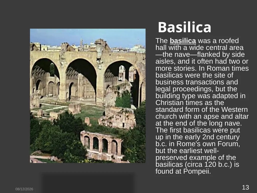 ROMAN CIVILIZATION Presented by, GROUP 11 ANCIENT - slide 13 of 29