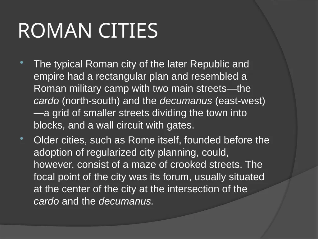 ROMAN CIVILIZATION Presented by, GROUP 11 ANCIENT - slide 7 of 29