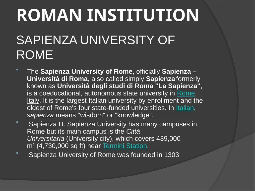 ROMAN CIVILIZATION Presented by, GROUP 11 ANCIENT - slide 21 of 29