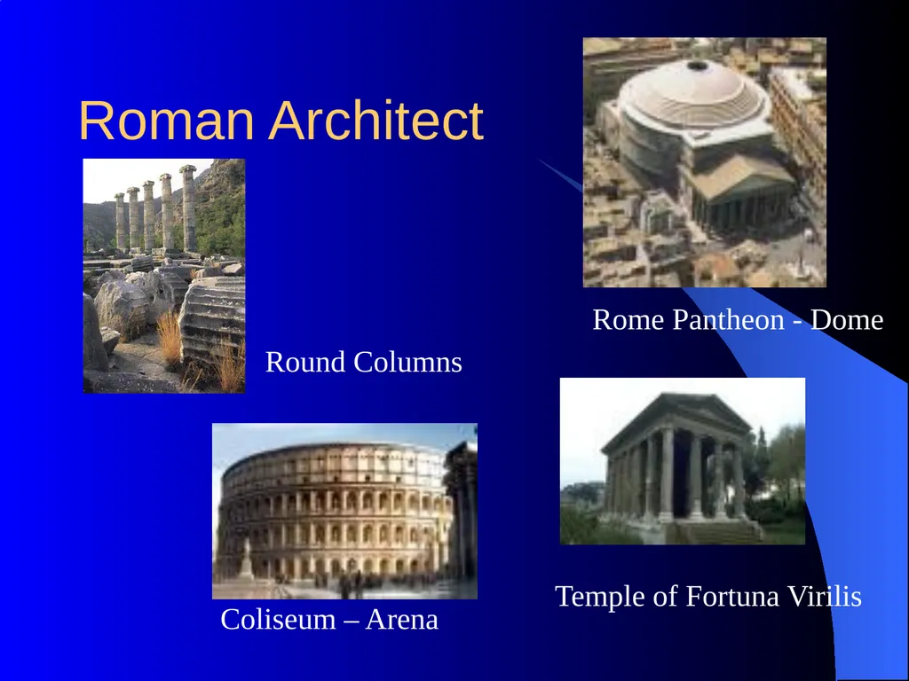 Roman Contributions Mr. Clutter Librarian Villegas - slide 3 of 16
