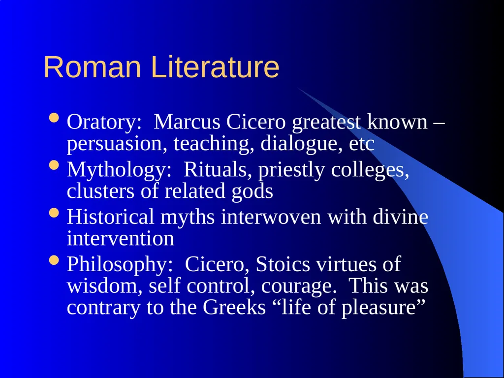 Roman Contributions Mr. Clutter Librarian Villegas - slide 11 of 16