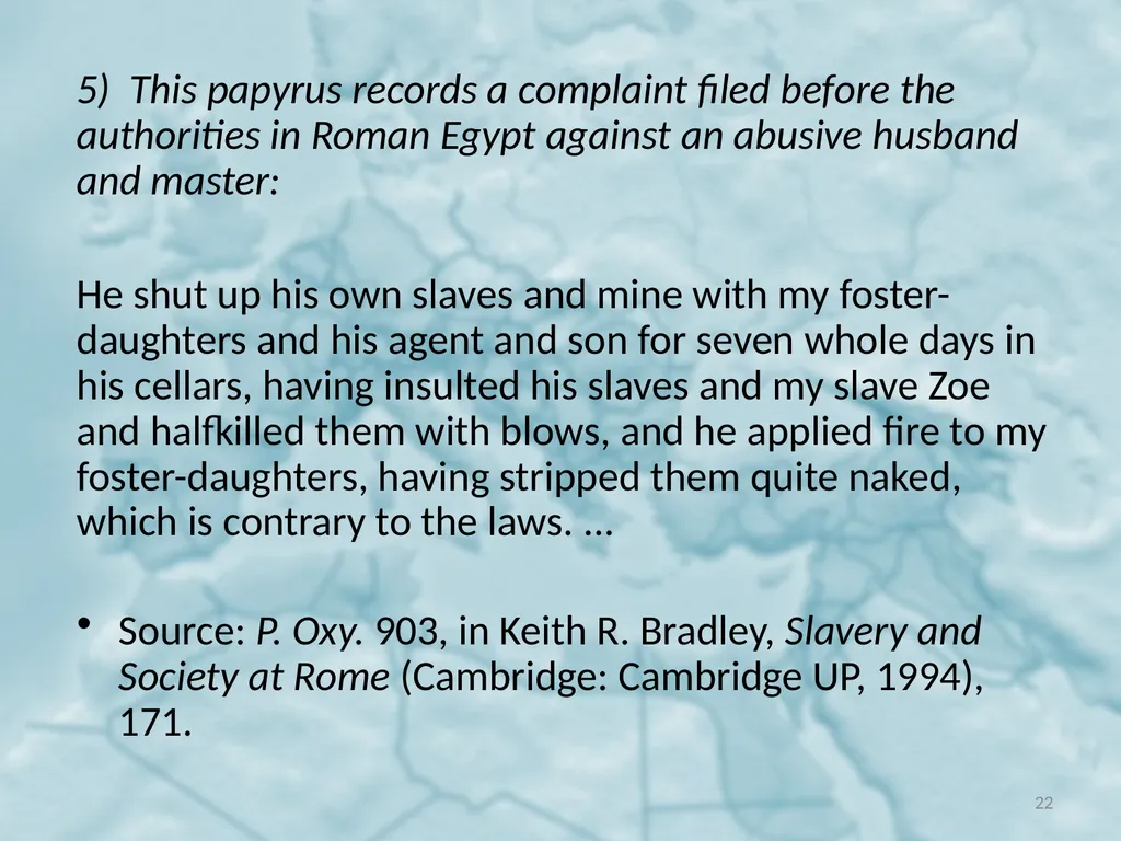 Social Hierarchy in the Roman Empire Emperors, - slide 22 of 31