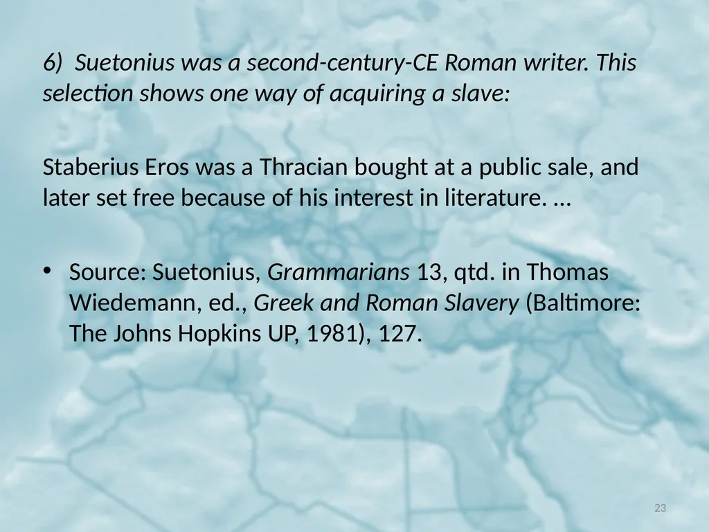 Social Hierarchy in the Roman Empire Emperors, - slide 23 of 31