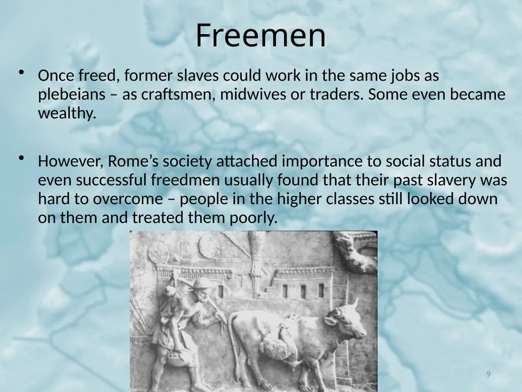 Social Hierarchy in the Roman Empire Emperors, - slide 9 of 31