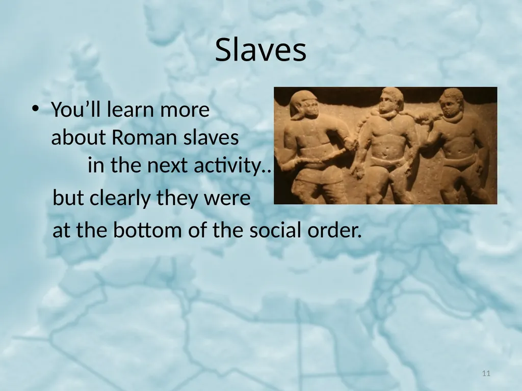 Social Hierarchy in the Roman Empire Emperors, - slide 11 of 31