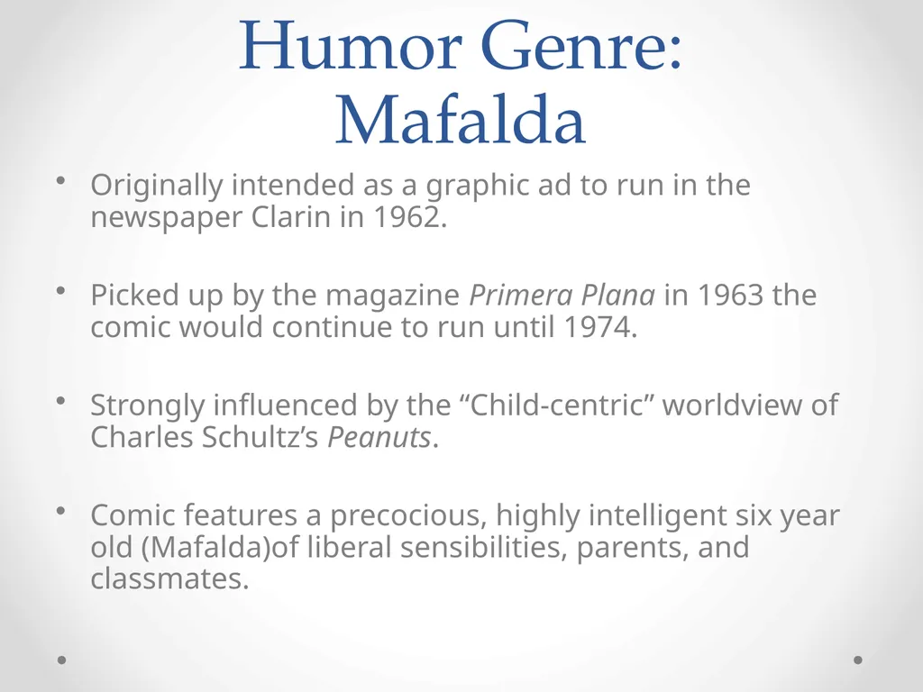 Comics in Argentina Historietas e historia - slide 8 of 16