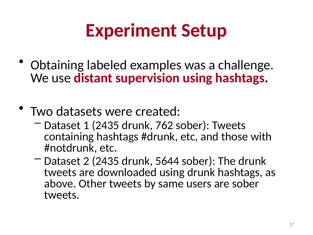 Applications of Text Analytics: Drunk-texting and - slide 17 of 49