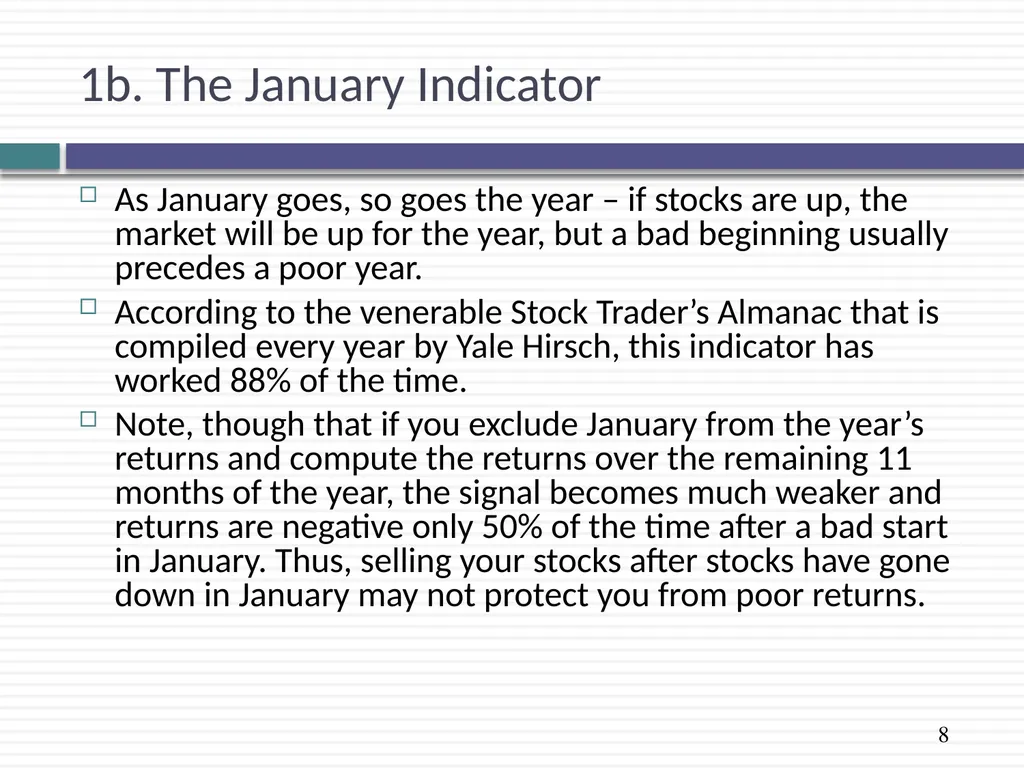 Market Timing Approaches: Non-financial & - slide 8 of 12