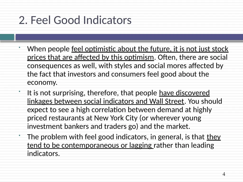 Market Timing Approaches: Non-financial & - slide 4 of 12