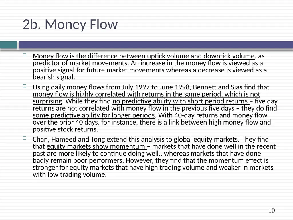 Market Timing Approaches: Non-financial & - slide 10 of 12