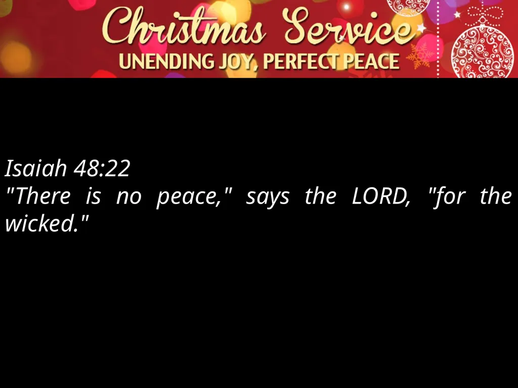 Luke 2:1-14 Two Great Commodities : Joy and Peace - slide 11 of 38