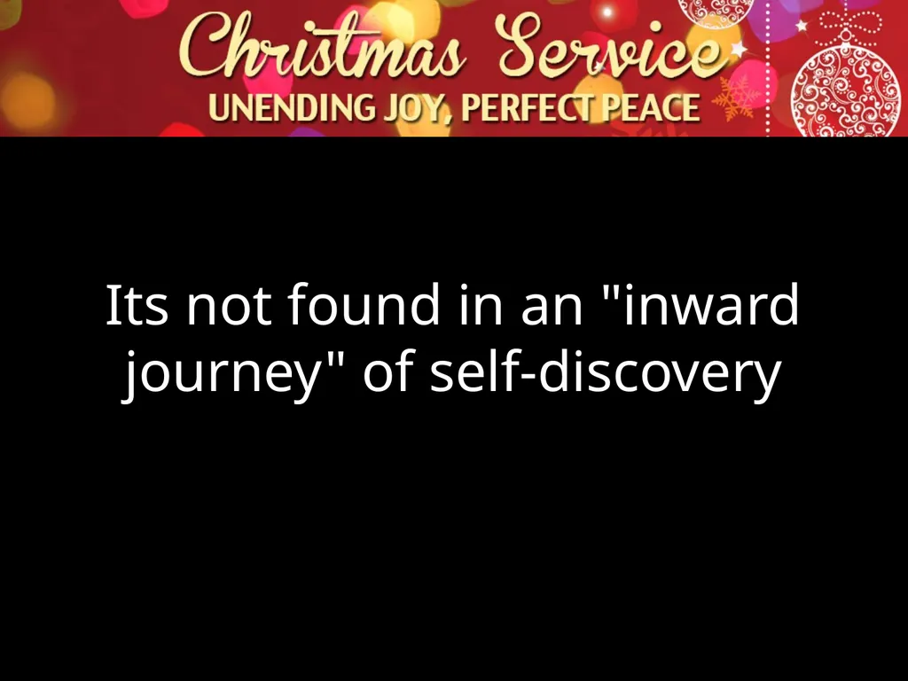 Luke 2:1-14 Two Great Commodities : Joy and Peace - slide 8 of 38
