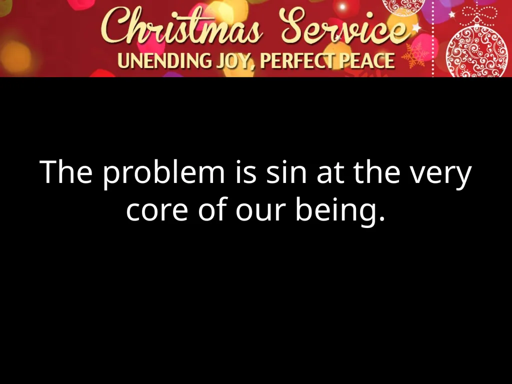 Luke 2:1-14 Two Great Commodities : Joy and Peace - slide 10 of 38