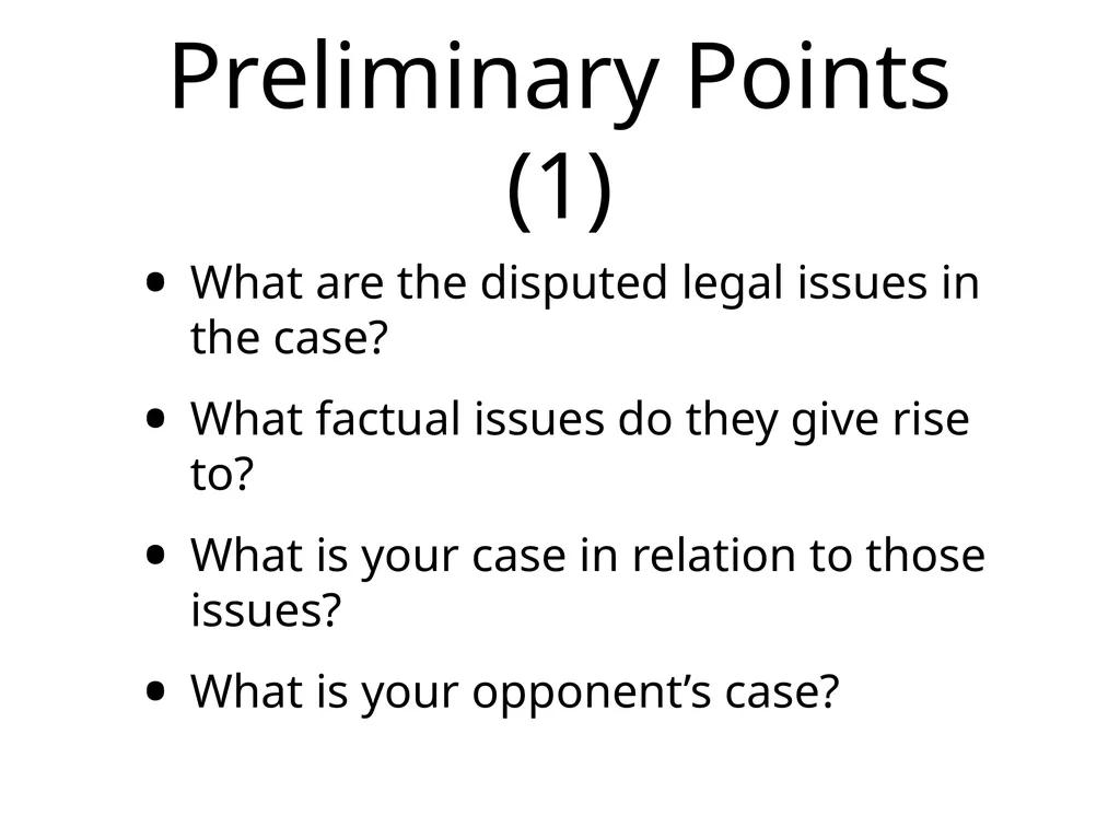 Employment Tribunal Advocacy Presented by John - slide 2 of 17