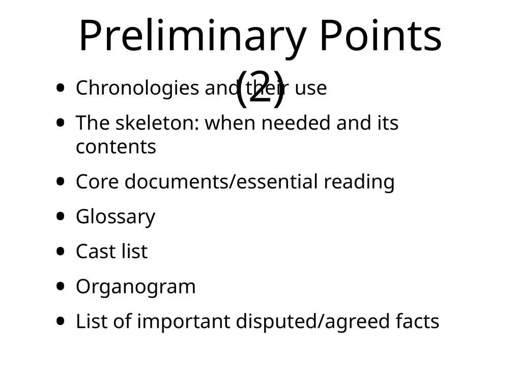 Employment Tribunal Advocacy Presented by John - slide 3 of 17
