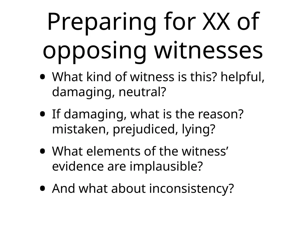 Employment Tribunal Advocacy Presented by John - slide 5 of 17