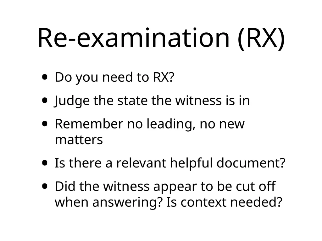 Employment Tribunal Advocacy Presented by John - slide 13 of 17