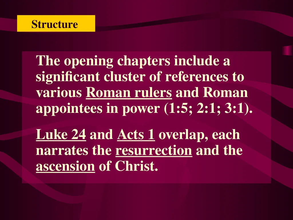 Luke Adapted from a 2006 Class Presentation by - slide 7 of 25