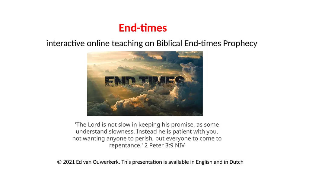 1st session End-times text document interactive - slide 2 of 53