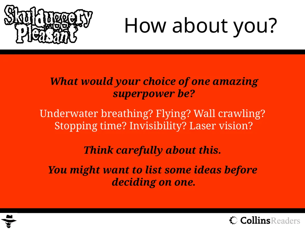 Superpowers in Skulduggery Pleasant In Skulduggery - slide 3 of 10