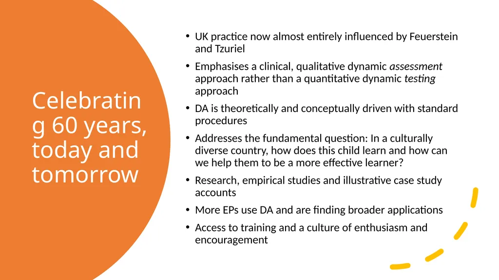 Celebrating 60 years of learning ability and - slide 20 of 22
