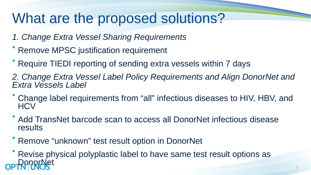 Operations and Safety Committee Update 1 Spring - slide 5 of 17