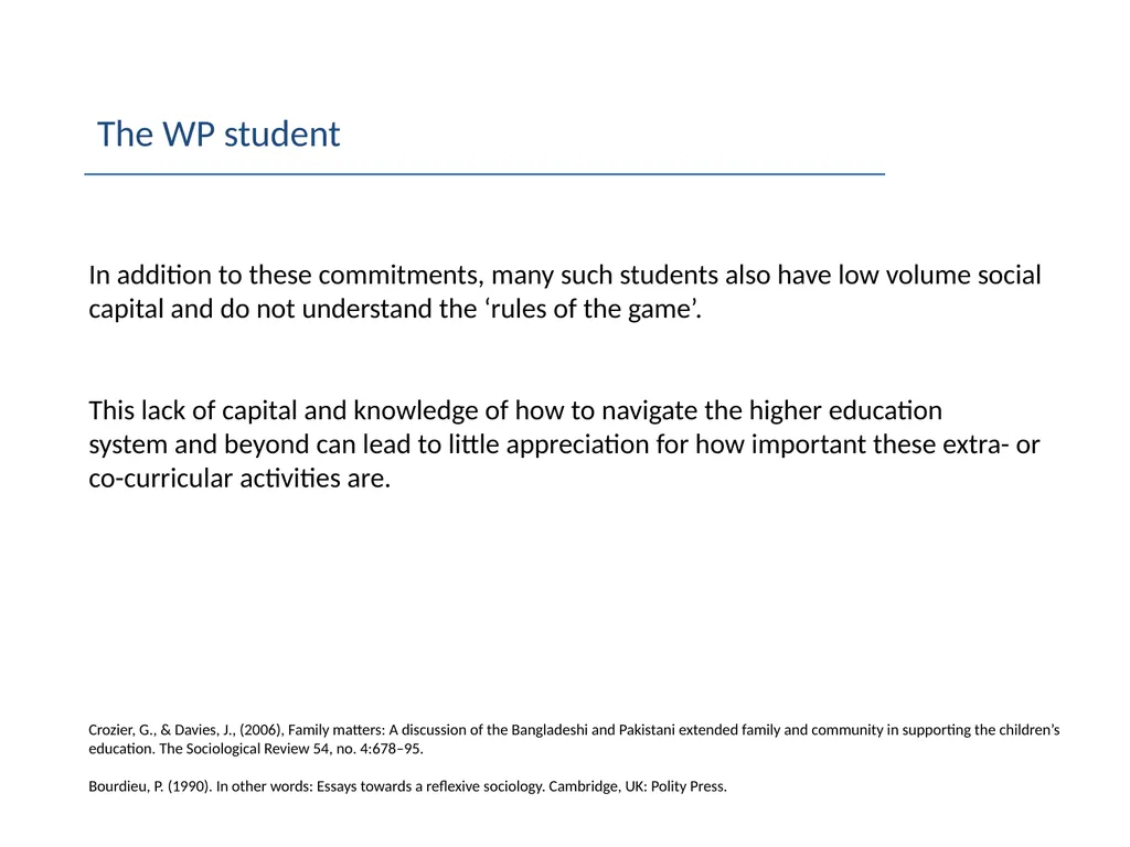 Re-addressing transitions to inequality N M Speirs - slide 8 of 17