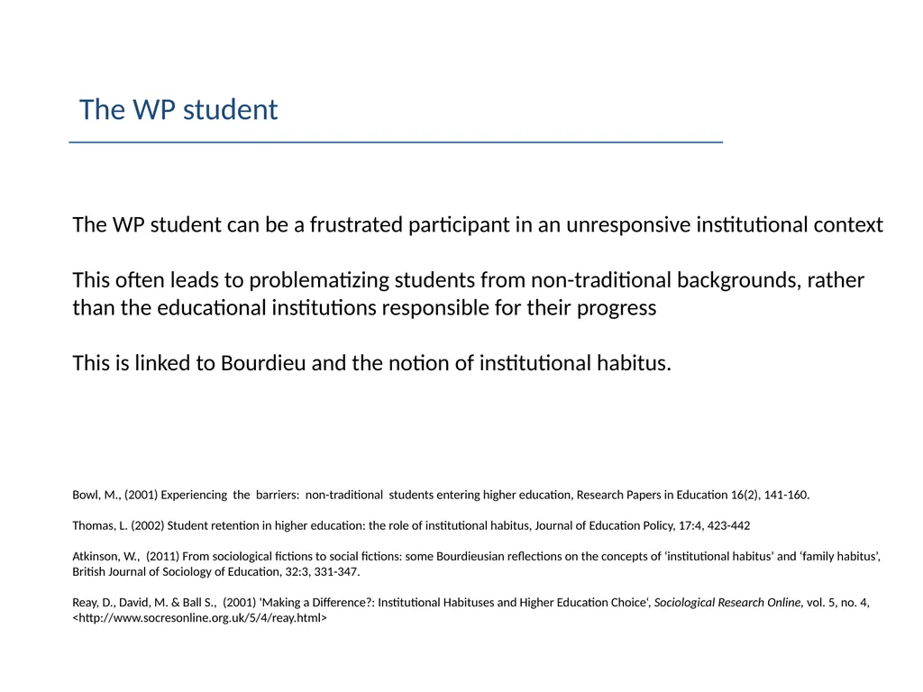 Re-addressing transitions to inequality N M Speirs - slide 9 of 17