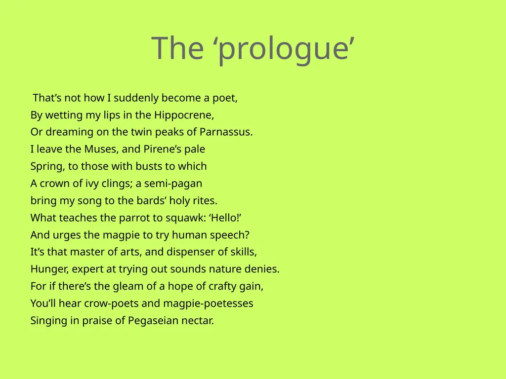 The Vulnerable Body Stuffed bellies and bad taste: - slide 13 of 13