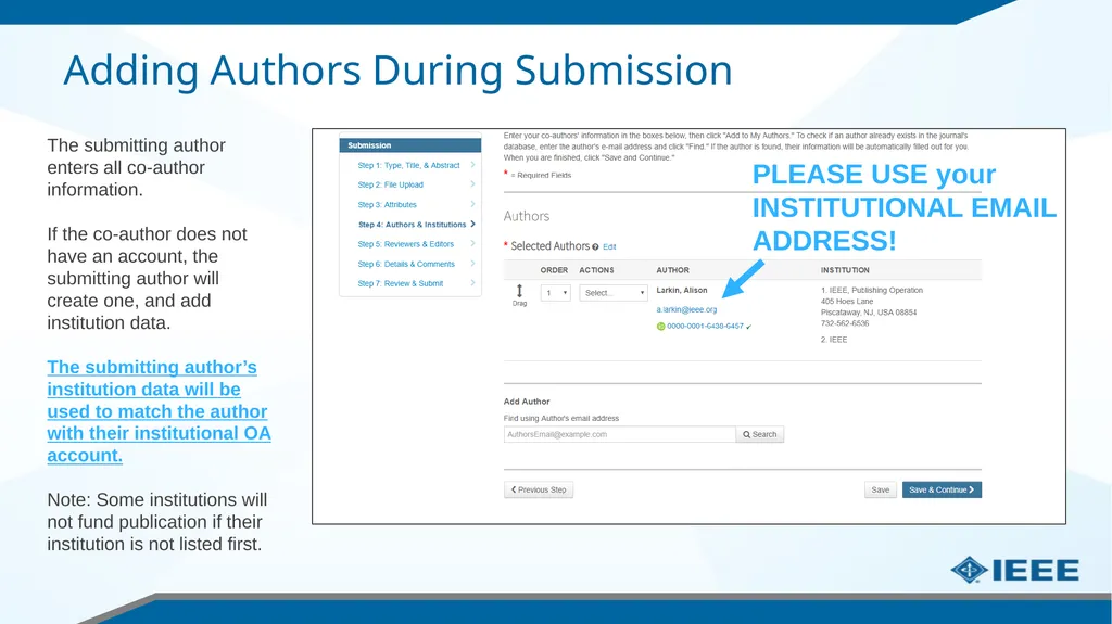 Guide for IEEE Authors in Greece Navigating the - slide 8 of 17