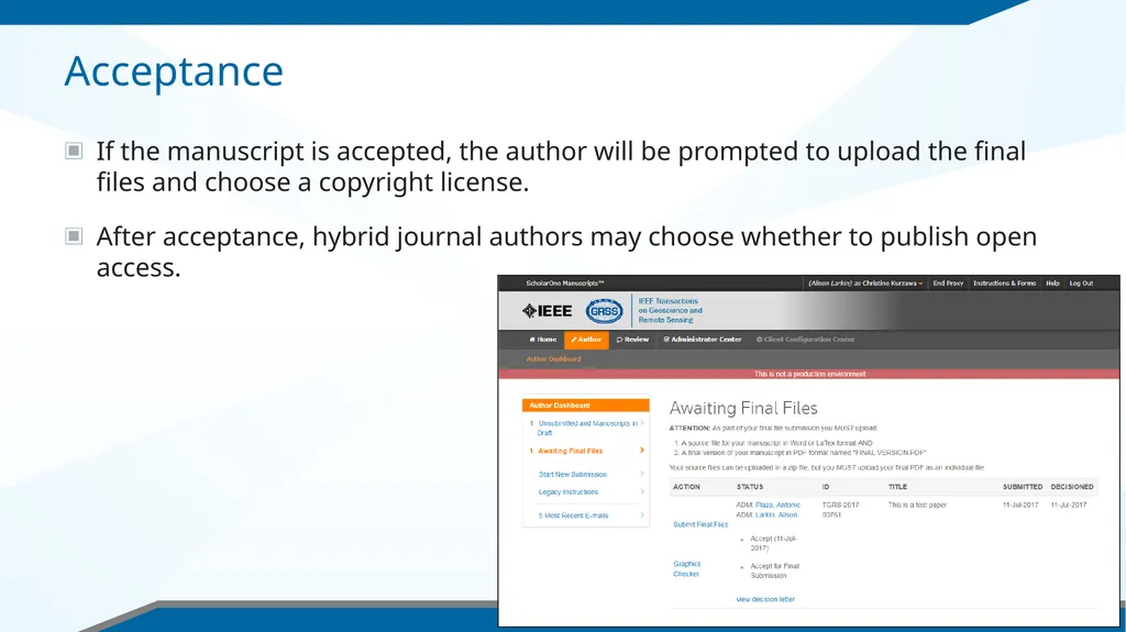 Guide for IEEE Authors in Greece Navigating the - slide 10 of 17