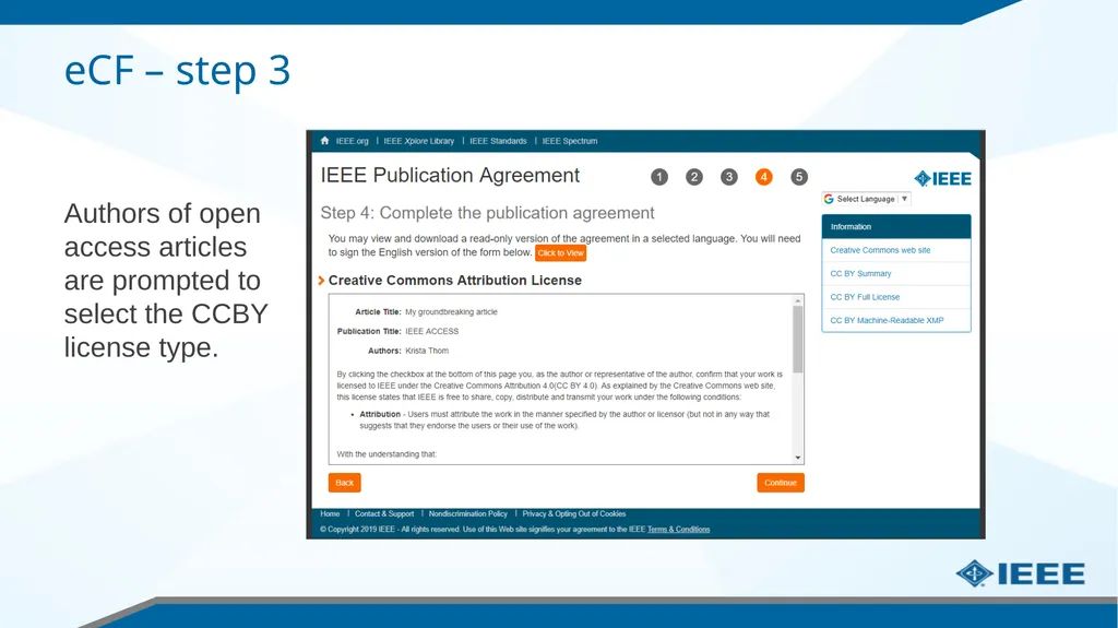 Guide for IEEE Authors in Greece Navigating the - slide 13 of 17