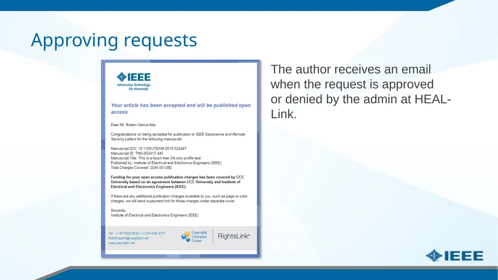 Guide for IEEE Authors in Greece Navigating the - slide 16 of 17