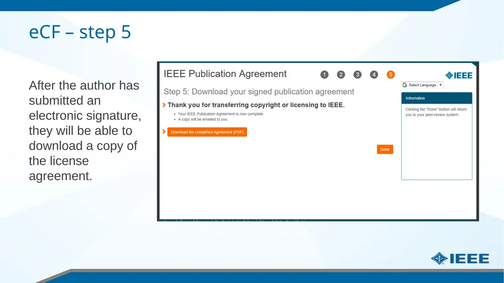Guide for IEEE Authors in Greece Navigating the - slide 14 of 17