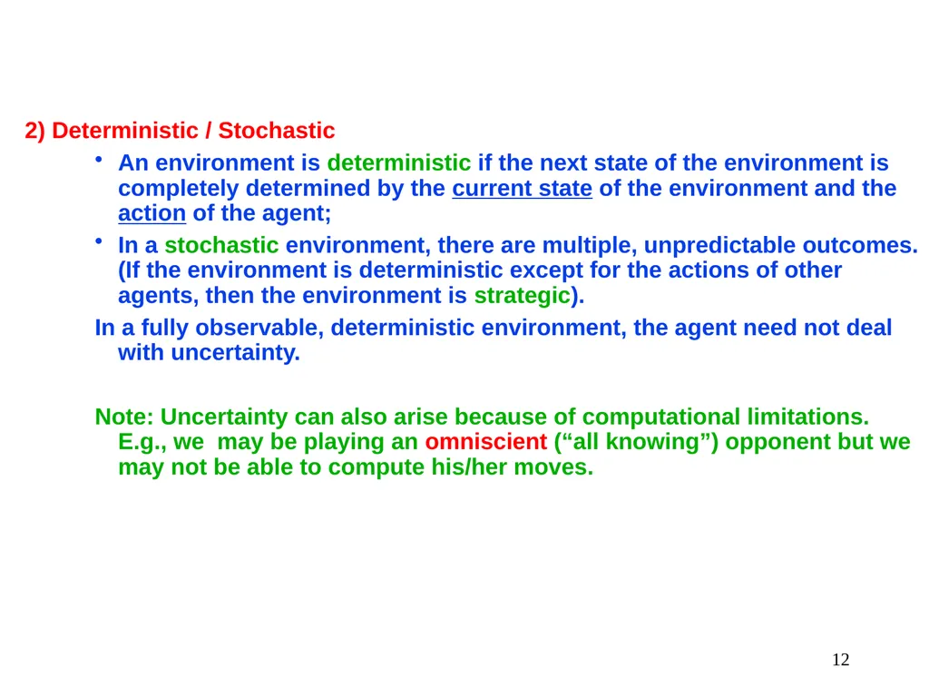 CS 4700: Foundations of Artificial Intelligence - slide 12 of 35