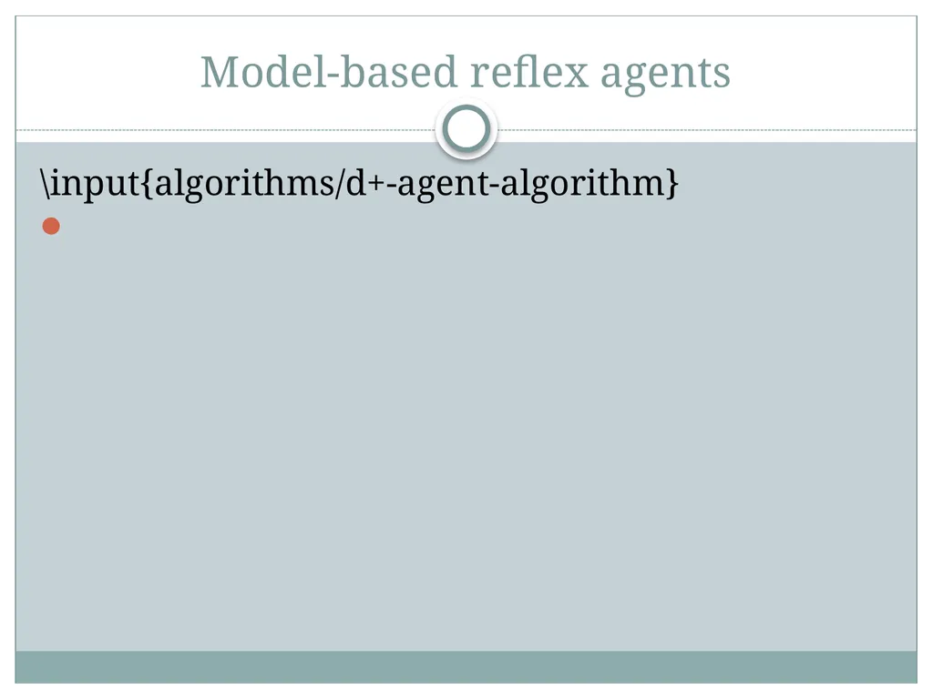 Chapter 2 Intelligent Agents Outline Agents and - slide 25 of 28