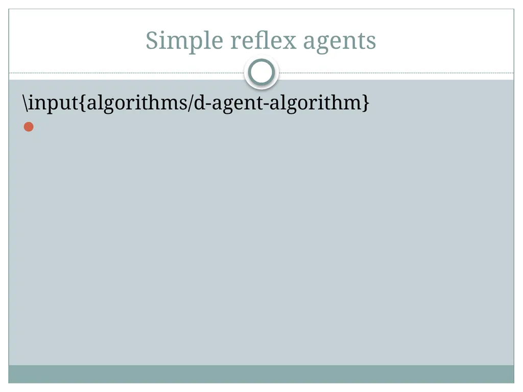 Chapter 2 Intelligent Agents Outline Agents and - slide 23 of 28