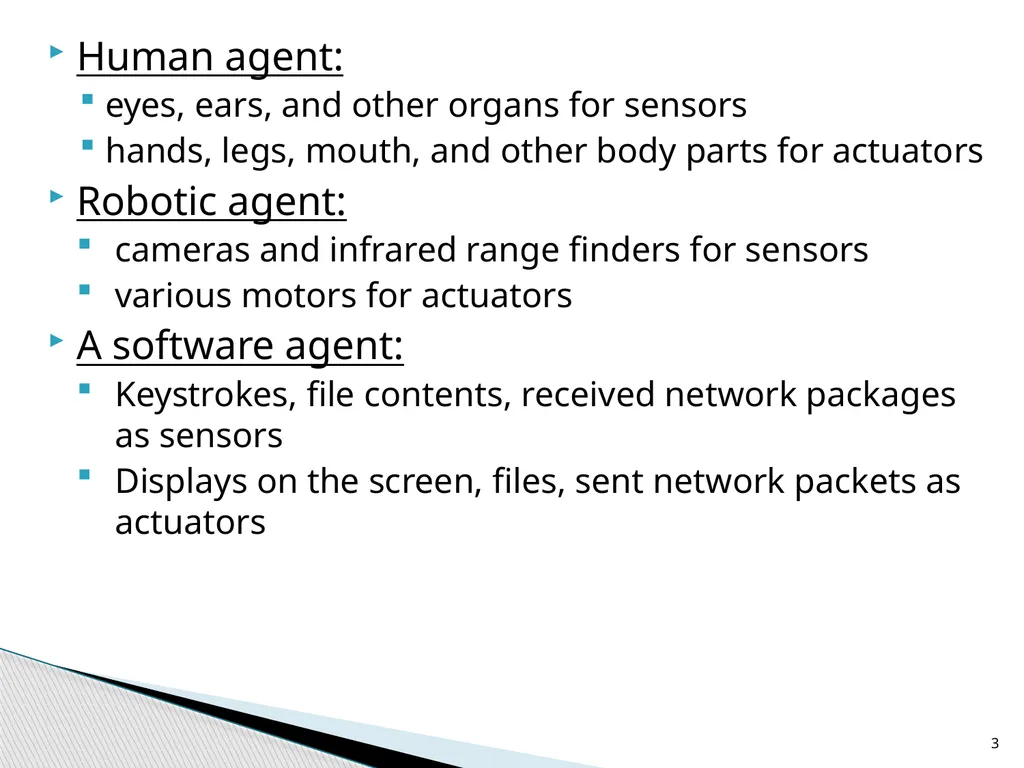 Agent Architectures and Hierarchical Control - slide 3 of 24