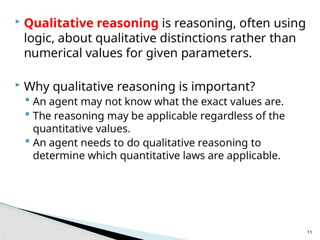 Agent Architectures and Hierarchical Control - slide 11 of 24