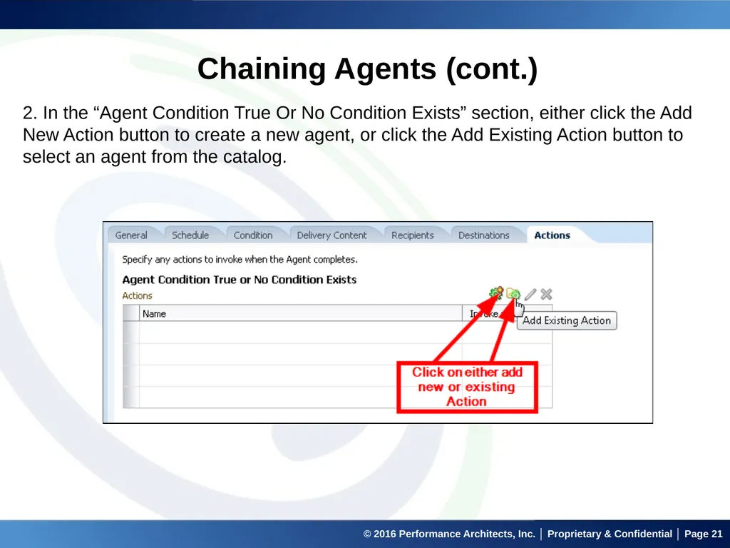 Agents in OBIEE September 22, 2016 © 2016 - slide 21 of 27