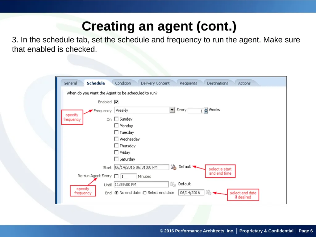 Agents in OBIEE September 22, 2016 © 2016 - slide 6 of 27