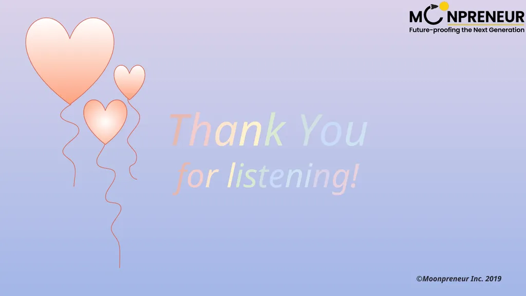 MY SHOW AND TELL! ©Moonpreneur Inc. 2019 - slide 5 of 5